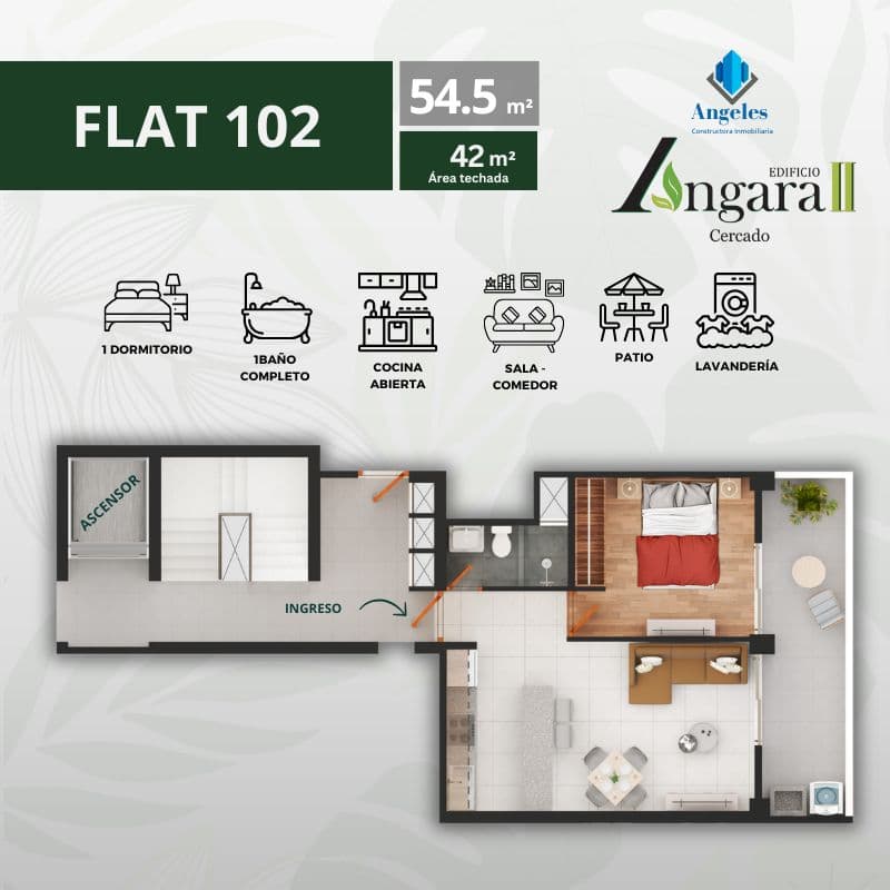 Tipo Flat 102 - Imagen 1