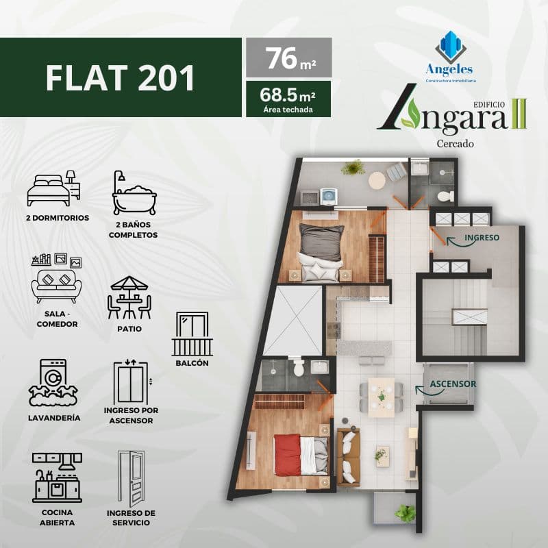 Tipo Flat 201 - Imagen 1