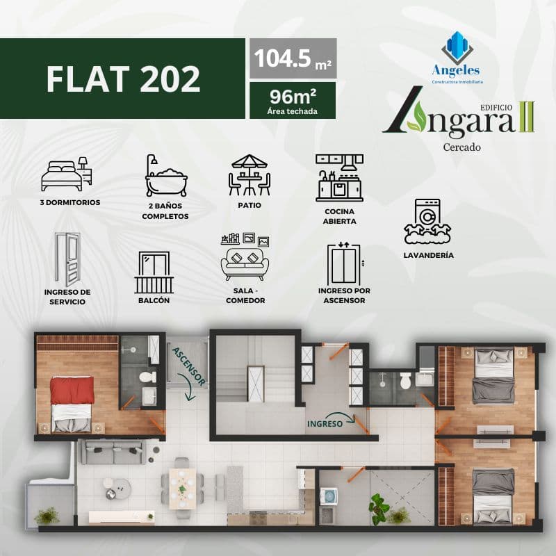 Tipo Flat 202 - Imagen 1