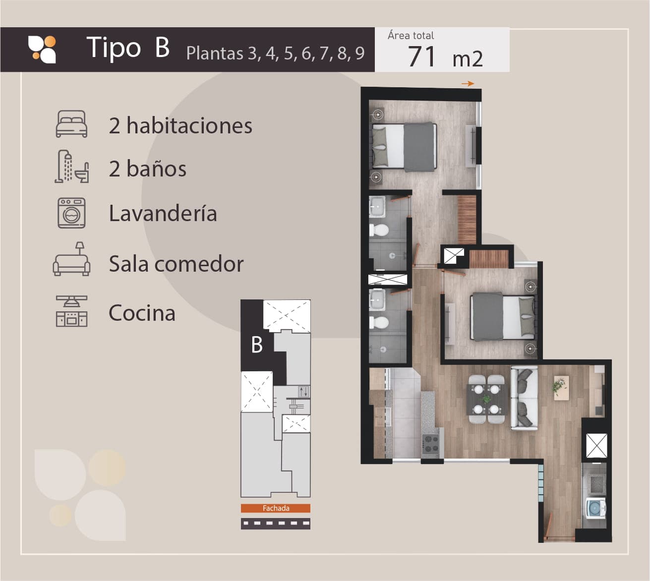 Tipo B 302 al 902 - Imagen 1